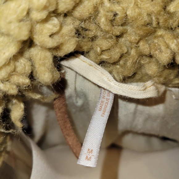 Free People Camel Teddy Jacket - Picture 8 of 11